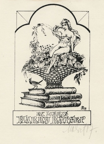 Ex libris Harry Rätsep 