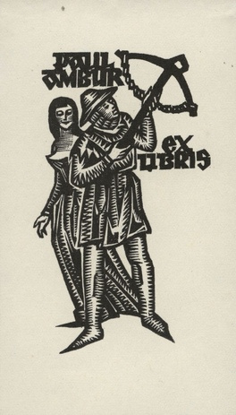 Paul Ambur ex libris 