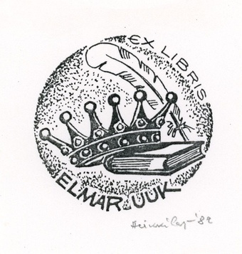 Ex libris Elmar Uuk 