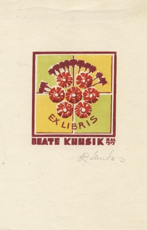 Ex libris Beate Kuusik 