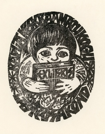 Rapla Keskraamatukogu lasteosakond ex libris 