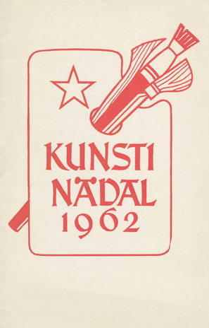 Kunstinädala ürituste plaan : 12. - 22. apr. 1962. a.