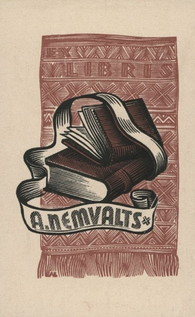 Ex libris A. Nemvalts 