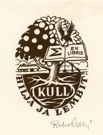 Ex libris Hilja ja Lembit Kull 