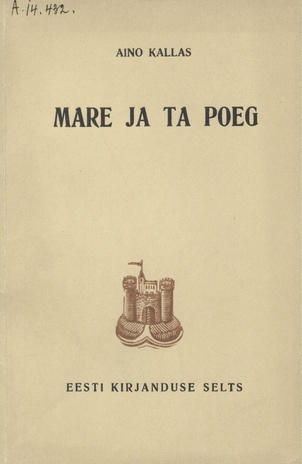 Mare ja ta poeg : 3-vaatuseline näidend (neli pilti)