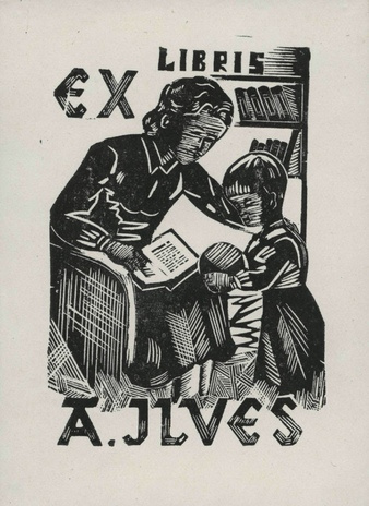 Ex libris A. Ilves 
