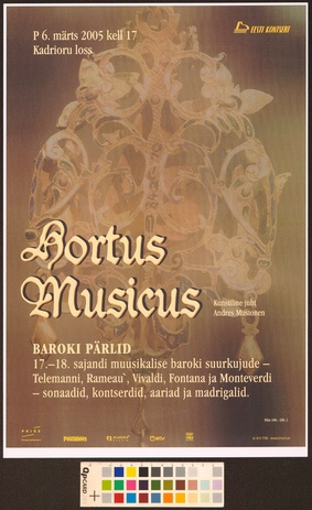 Hortus Musicus : baroki pärlid 