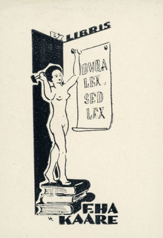 Ex libris Eha Kaare 