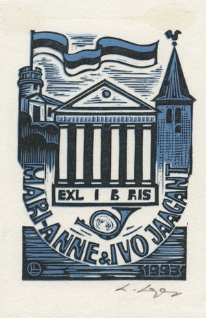 Ex libris Mari-Anne & Ivo Jaagant 