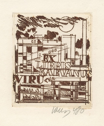 Ex libris kaevandus Viru 