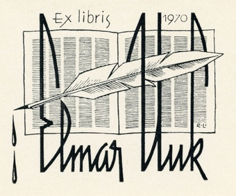 Ex libris Elmar Uuk