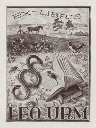 Ex-libris Leo Urm 