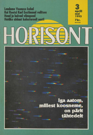 Horisont ; 3 1993-04/05