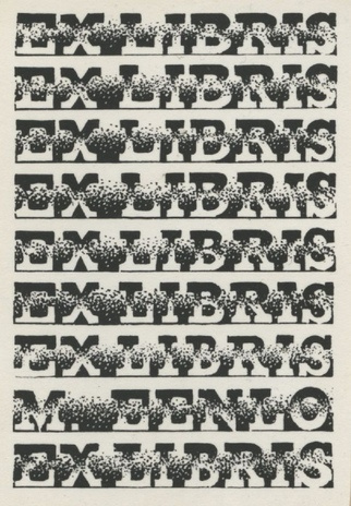 Ex libris M. Eenlo 