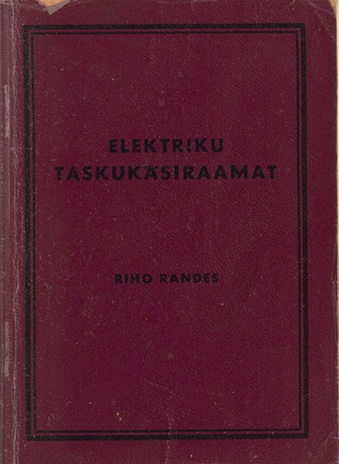 Elektriku taskukäsiraamat