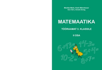 Matemaatika tööraamat 3. klassile. II osa