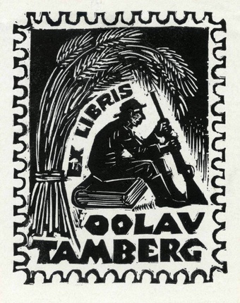 Ex libris Oolav Tamberg 