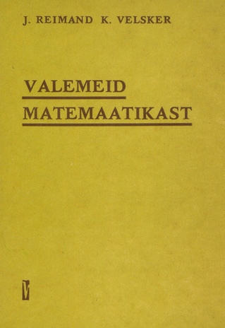 Valemeid matemaatikast 