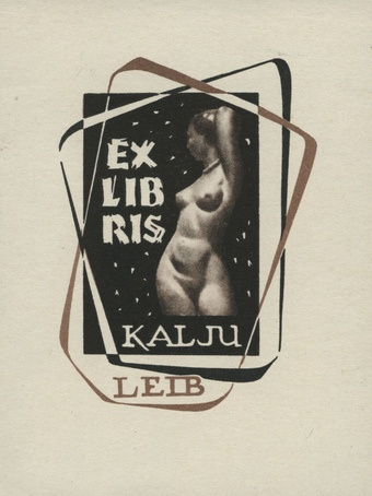 Ex libris Kalju Leib 