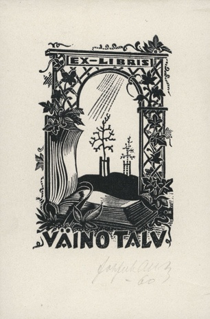 Ex-libris Väino Talv 