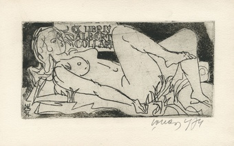 Ex libris Albert Collart 