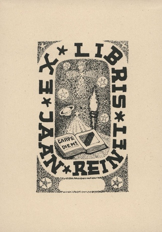 Ex libris Jaan Reinet 