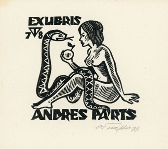 Ex libris Andres Parts 