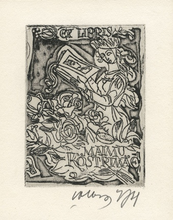 Ex libris Maimu Köstrimäe 