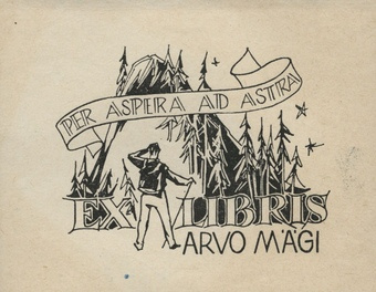 Ex libris Arvo Mägi 