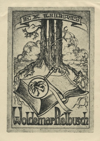 Ex libris Woldemar Pielbusch 