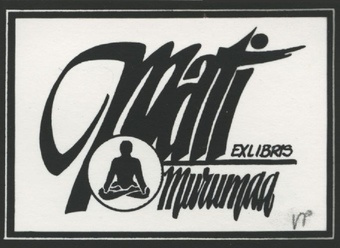 Mati Murumaa ex libris 