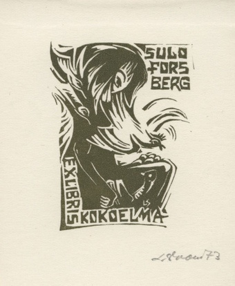 Sulo Forsberg exlibris kokoelma 