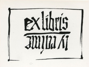 Ex libris Ly Raime 