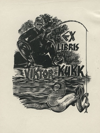 Ex libris Viktor Kukk 