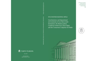 Geochemistry and depositional environments of two black shale formations: the Baltoscandian Cambrian-Ordovician Alum Shale and the Cretaceous Lokpanta Oil Shale 