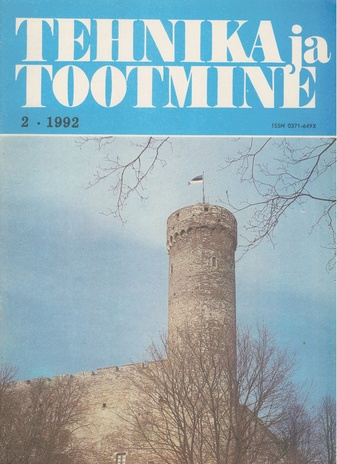 Tehnika ja Tootmine ; 2 1992-02