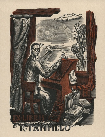 Ex-libris R. Tammelo 