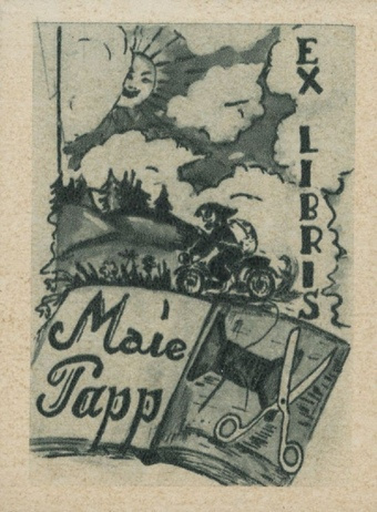 Ex libris Maie Papp