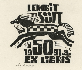 Lembit Sütt 50 ex libris 
