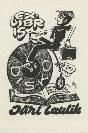 Ex-libris Jüri Laulik 