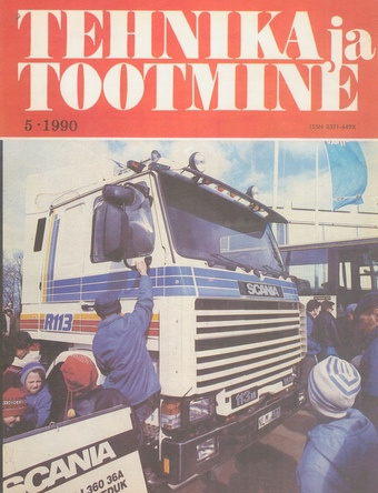 Tehnika ja Tootmine ; 5 1990-05