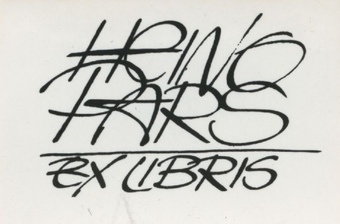 Heino Pars ex libris 