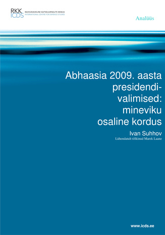 Abhaasia 2009. aasta presidendivalimised: mineviku osaline kordus