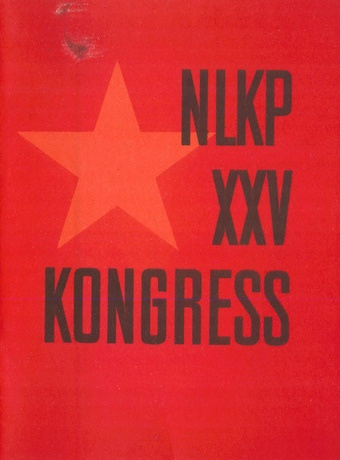 NLKP XXV kongress : metoodikat ja kirjandust rahvaraamatukogudele 