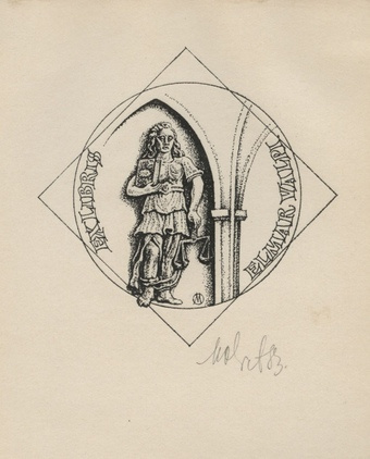 Ex libris Elmar Valpi 