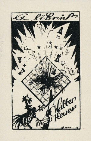 Ex libris Valter Heuer 