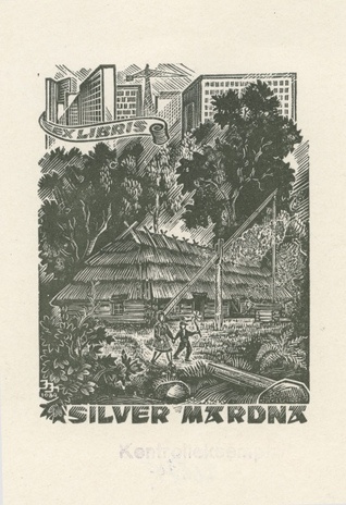 Silver Mardna ex libris 