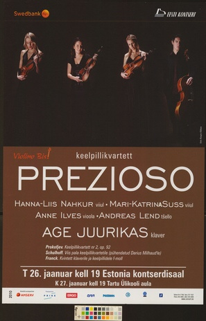 Keelpillikvartett Prezioso, Age Juurikas