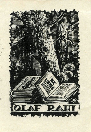 Ex libris Olaf Rahi 