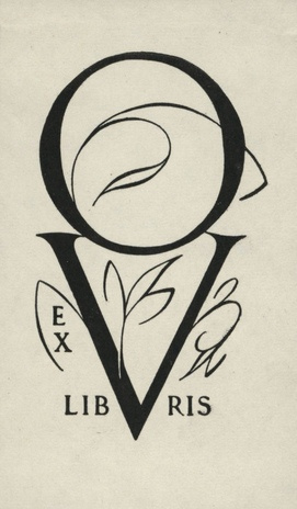 Ex libris OV